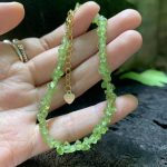 Bracelet en péridot, charme naturel et spiritualité