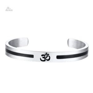Bracelet équilibrant par le Om, symbole de bien-être