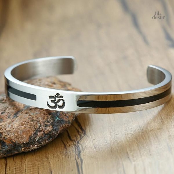 Bracelet porte-bonheur Om, accessoire d'équilibre énergétique