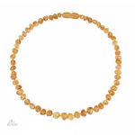 Bracelet porte-bonheur en gemmes d'ambre naturel