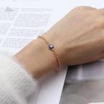 Bracelet Nazar Boncuk délicat, symbole de protection