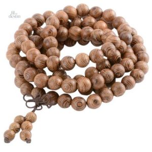 Bracelet Mala tibétain en perles, symbole de sérénité