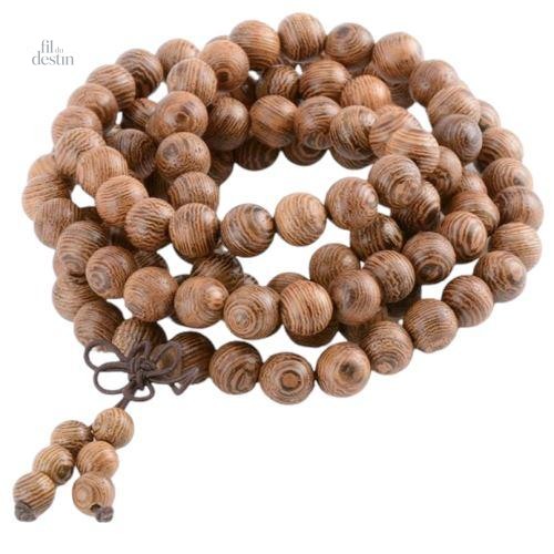 bracelet-mala-tibetain-1 Bracelet Mala tibétain en perles, symbole de sérénité