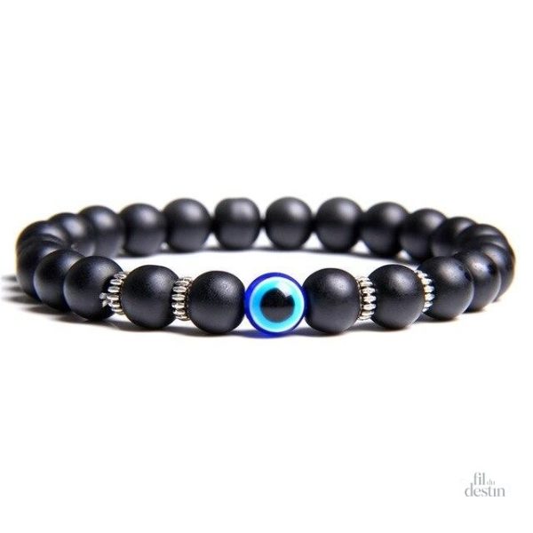 Bracelet protecteur Nazar Boncuk, charm en verre