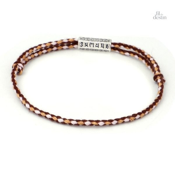 Bijou porte-bonheur, bracelet mantras vibrants