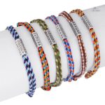 Bracelet décoratif aux mantras protecteurs