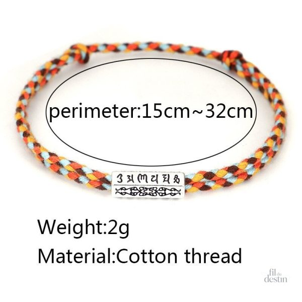 Bracelet tibétain au design authentique