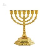 Menorah à 7 branches, symbole de chance dans la culture juive