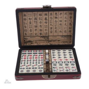Coffret Mahjong porte-bonheur Feng shui