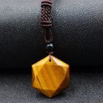 Collier unique dodécaèdre, idéal pour l'énergie positive