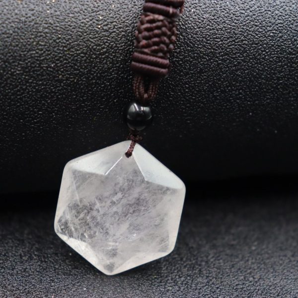 Collier énergisant en forme de dodécaèdre, bien-être