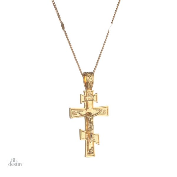 collier-avec-une-croix-orthodoxe-russe-1 Collier croix orthodoxe russe en tant que porte-bonheur