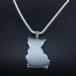 Style unique pour chat : collier noir chanceux