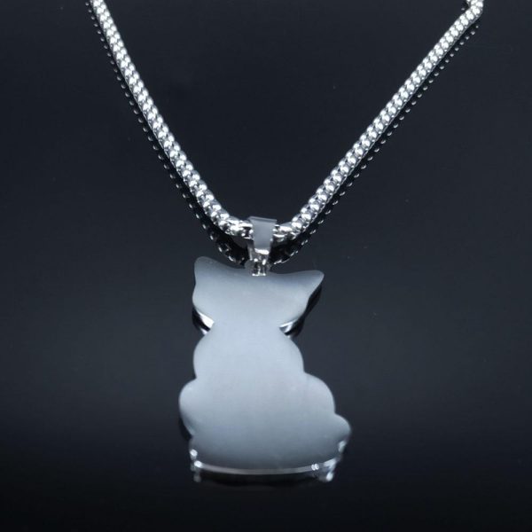 Style unique pour chat : collier noir chanceux