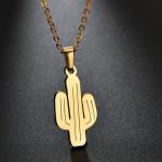 Pendentif cactus du désert, accessoire unique et inspirant