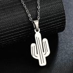 Collier porte-bonheur cactus, reflet de la nature sauvage