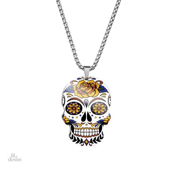 Bijou calavera, parfait pour les amateurs de culture