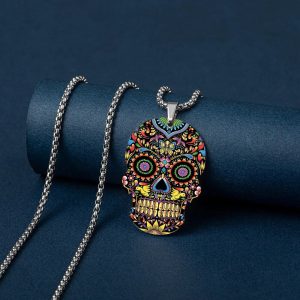 Accessoire culturel calavera, design vibrant