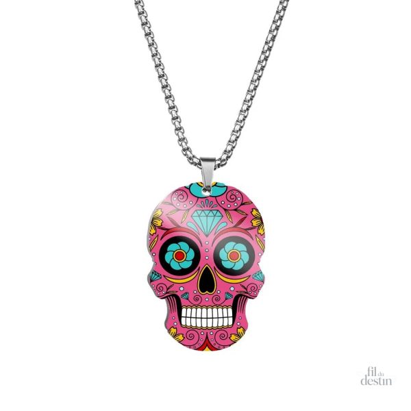 Collier calavera, une touche d'élégance mexicaine