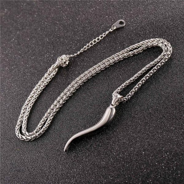 Collier cor italien, amulette de chance et de sécurité