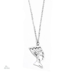 Collier porte-bonheur inspiré du buste de Néfertiti