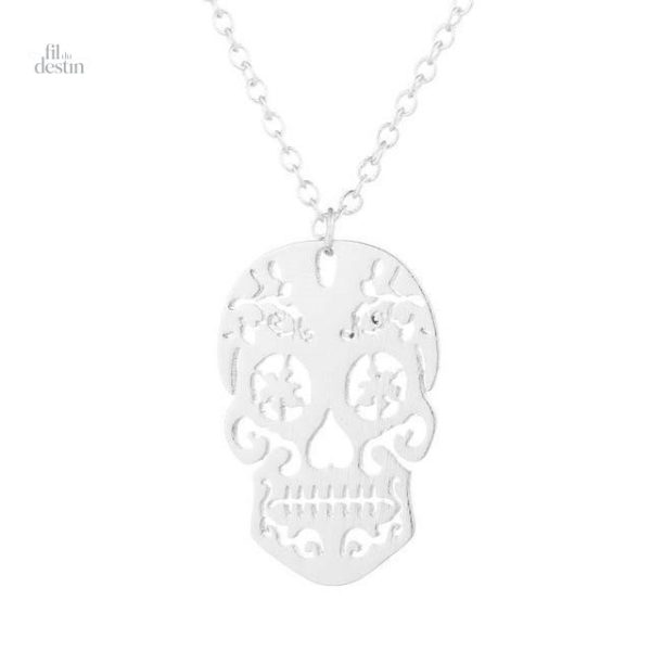 Bijou crâne mexicain, symbole de chance et protection