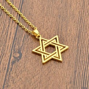 Bijou étoile de David, symbole de protection et de chance