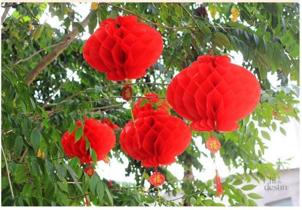 Éléments décoratifs inspirés de la culture chinoise traditionnelle