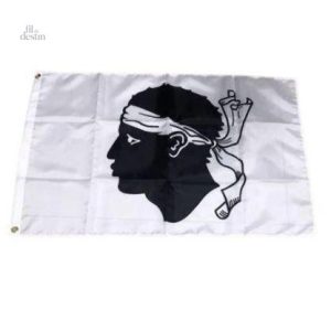 Drapeau à tête de Maure - A Bandera Corsica