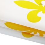 Drapeau médiéval français, décoration d'intérieur historique