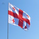 Bannière représentant le drapeau géorgien classique
