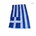 Drapeau hellénique à rayures, parfait pour des événements culturels