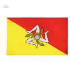 Drapeau de la Sicile, bannière emblématique de l'île