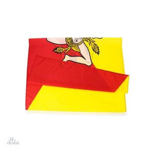 Bannière Sicilienne affichant la célèbre tête de Maure