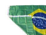 Drapeau aux couleurs du Brésil, symbole national reconnaissable