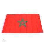 Drapeau du Maroc en tissu pour décoration et événements