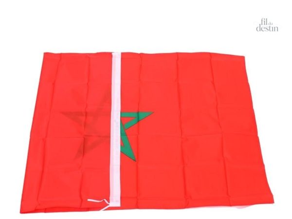 Bannière du Maroc, symbole de fierté nationale et culturelle