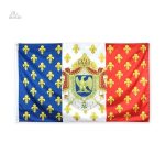 Drapeau napoléonien du premier empire, symbole historique