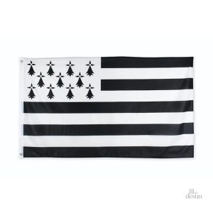 Drapeau Gwenn ha Du breton, bannière régionale