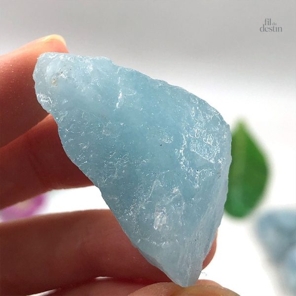 Éclats d'aigue marine, un symbole de tranquillité
