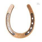 Fer à cheval porte-bonheur en métal décoratif