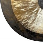 Gong chinois décoratif, objet de feng shui et de protection