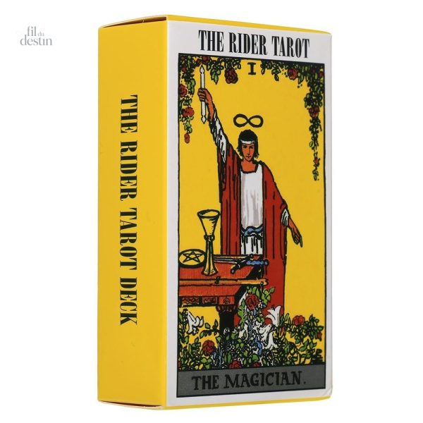 Jeu de cartes Tarot Rider Waite, porte-bonheur gitan