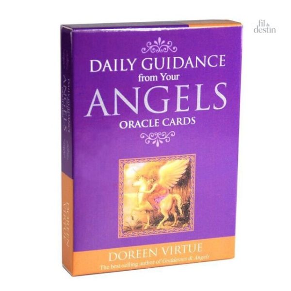 jeu-de-cartes-du-tarot-des-anges-1 Jeu de cartes Tarot des Anges, porte-bonheur gitan