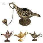 Lampe à huile traditionnelle, symbole de chance