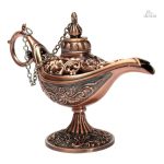 Design oriental de lampe à huile, objet de décoration