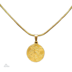 Médaille de l'Archange Gabriel en métal religieux