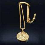 Médaille religieuse avec l'archange Gabriel