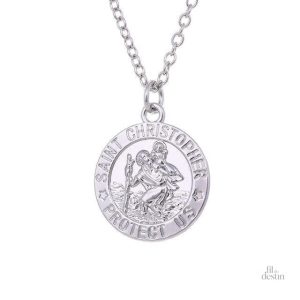 Médaille Saint Christophe pour protection spirituelle