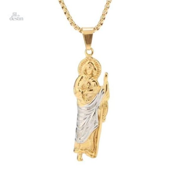 medaille-de-saint-jude-1 Pendentif Saint Jude en pendentif porte-bonheur